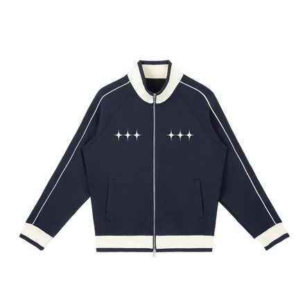 NAVY 3STAR TRACK JACKET