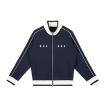NAVY 3STAR TRACK JACKET