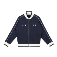 NAVY 3STAR TRACK JACKET