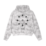 EXOTIC SNOW WASH 3STAR ZIP HOODIE