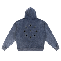 3STAR ZIP HOODIE ROYAL BLUE