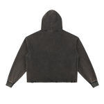 013® VINTAGE WASH HOODIE (BLACK)