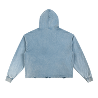 013® VINTAGE WASH HOODIE (BLUE)